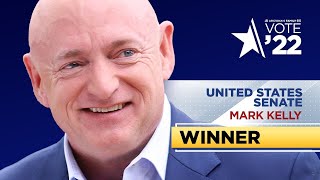 Democrat Sen. Mark Kelly wins bid for reelection