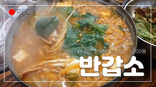 [대구맛집]수성구 한우 투플 가성비 단돈 천원 꽃게된장전골 실화? 반갑소/Korean Bestfood Beef Mukbang