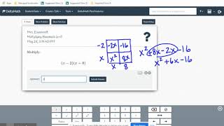 Delta math multiplying binomial tutorial