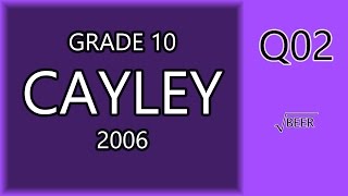 Cayley 2006 2