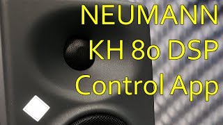 Neumann KH 80 DSP Control App 4K AES 2018 NYC