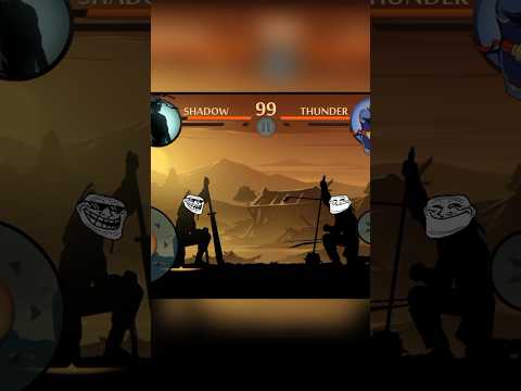 "Dominio de Shadow Fight 2: ¡6 enemigos, 6 armas, una batalla épica! #shadowfight2 #trollface #gaming"