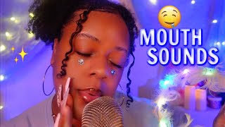 ASMR | Pure Sticky Mouth Sounds & Visual Triggers for Tingles 💙