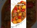 Easy Spicy Beef Caldereta #shorts