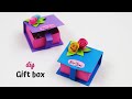 DIY Gift Box Ideas | How To Make a Gift Box | Handmade Gift Box | Origami box