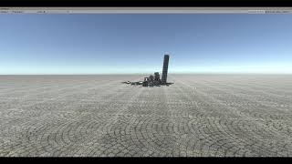 Unity City Destruction Prototype - Tower Collapse