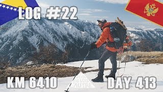 Hiking in the mountains of Bosnia and Montenegro - Thru-hike Europe LOG#22