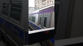 20181226桃園機場捷運A6泰山貴和站列車進站影片（往台北車站）