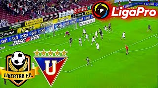 Libertad FC vs Liga de Quito EN VIVO Liga Pro Ecuador 2024