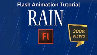 Flash Animation Tutorial - Animate Rain in Flash