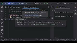 Beginner Python Tutorial #13 –Temperature converter