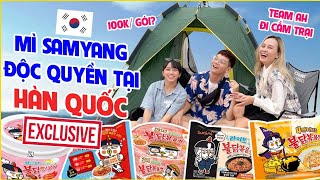 Thử hết các loại mì cay Samyang độc quyền tại Hàn Quốc: 100k/gói có đáng không?!?