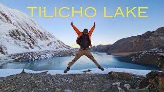 Manang to Tilicho Lake in 1 day | 22 ghumti on dark cold night | Sleeping By the Lake | Solo