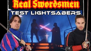 Real Swordsmen Test Lightsaber Lore