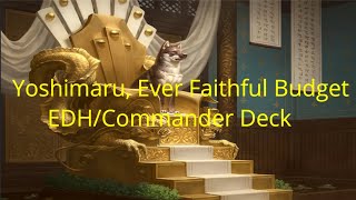 Yoshimaru, Ever Faithful - Budget Commander/EDH Deck Under £50 - Magic The Gathering