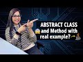 Abstract Class in Java in Minutes | Interview Favourite Concept|DSA With JAVA #java #dsawithjava
