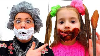 Ruby and Bonnie - story for kids about real or fake chocolate toys