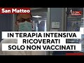 San Matteo, in terapia intensiva occupati 7 posti su 8: 