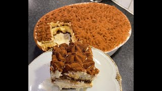 Klassisk Tiramisu med alkohol ! Baka utan ugn !