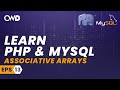Associative Arrays | PHP for beginners | Learn PHP | PHP Programming | Learn PHP in 2020