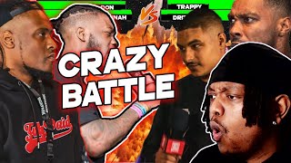 DAN DANNAH \u0026 F-DON vs DRIZZGB \u0026 TRAPPY | Pen Game 2V2 FINALS Rap Battle 2024 REACTION!!