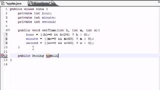 Java Programming Tutorial 36 Time Class YouTube