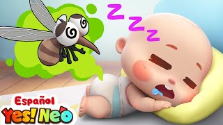 Ñii Ñii Mosquito | Diez en la Cama | Yes! Neo | Canciones Infantiles | BabyBus en Español