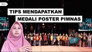 Tips mendapatkan medali poster PIMNAS! Lebih gampang dari medali presentasi?