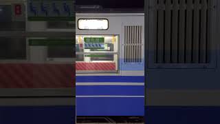 115系「新井快速」新井駅到着後折返し幕回し  Series 115 \