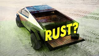 Will The Tesla Cybertruck Wrap Rust or Corrode?