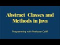 Abstract Classes and Methods in Java