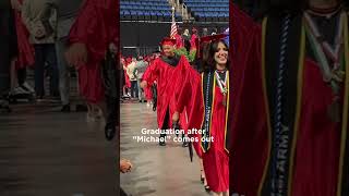 Michael Jackson dance at high school graduation