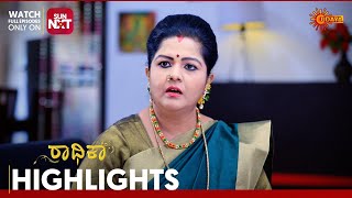 Radhika - Highlights | Full EP free on Sun NXT | 11 Jan 2025 | Udaya TV