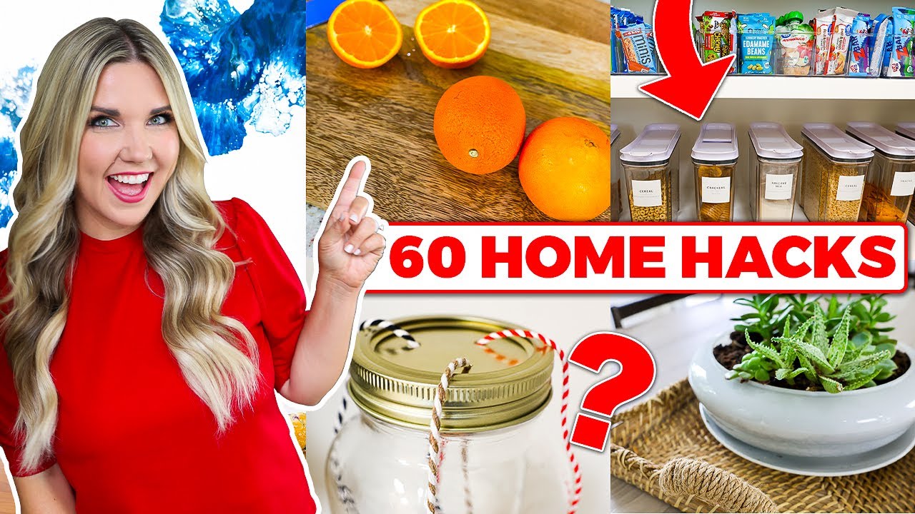 60 Home Hacks That Will Change Your Life Youtube
