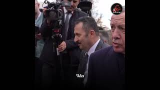 مواطن تركي يلتقي الرئيس #أردوغان أثناء جولته الانتخابية ويقول له: تبدو أكثر جاذبية من التلفزيون..