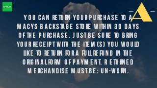 What Is Macys Return Policy?