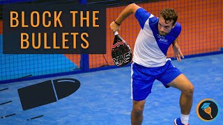 Block Volleys AGAINST Hard Hitters!