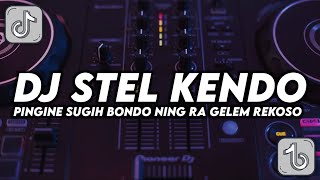 DJ STEL KENDO - JEDAG JEDUG VIRAL TIKTOK TERBARU - PINGINE SUGIH BONDO NING RA GELEM REKOSO