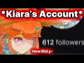 KFP Secretly Found Kiara's Account 【Hololive】