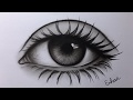 eye drawing step by step