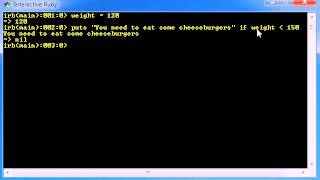 Ruby Programming Tutorial 14 Decision Making YouTube