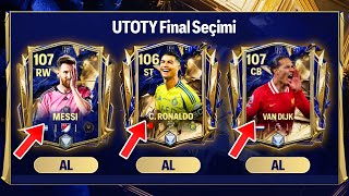 EA HATAYLA BEDAVA 107 UTOTY RONALDO VE 107 MESSI SIZDI ACİL BAK TOTY FC Mobile