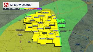 Tracking Friday storms in eastern Oklahoma | (May 8, 2026)