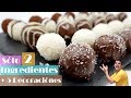 BOLAS de COCO con SOLO 2 INGREDIENTES😱🥥😱 (+ 5 Decoraciones)🥥😱 Receta # 534