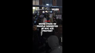 More than 50 people arrested in NYC ICE protest