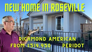 Home For Sale in Roseville CA | Richmond American | Peridot Plan