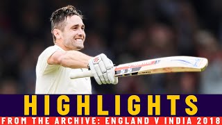 India 1st Innings Collapse as Woakes Hits Maiden Ton | Classic Match | England v India 2018 | Lord's