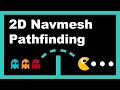2024 AI Pathfinding: Unity 2D Pathfinding with NavMesh tutorial in 5 minutes