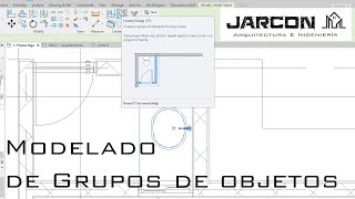 Modelado por grupos - Tutorial Revit 2020