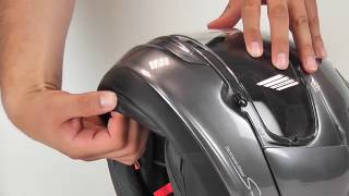 How To Use Arai Helmet Chinspoiler - Motorcycler.com